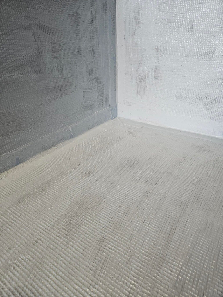 wetroom tanking installation