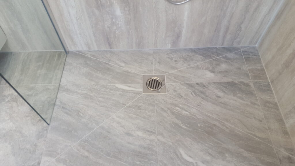 tiled floor