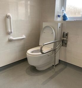 geberit wash dry toilet